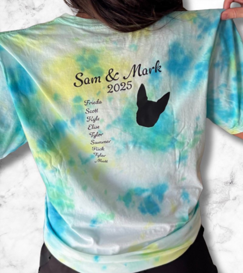 Bridal and bachelorette party shirts