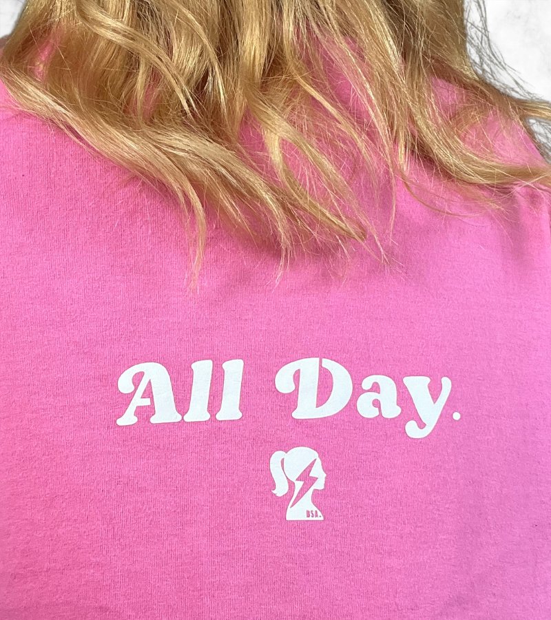 All Day. — back design detail